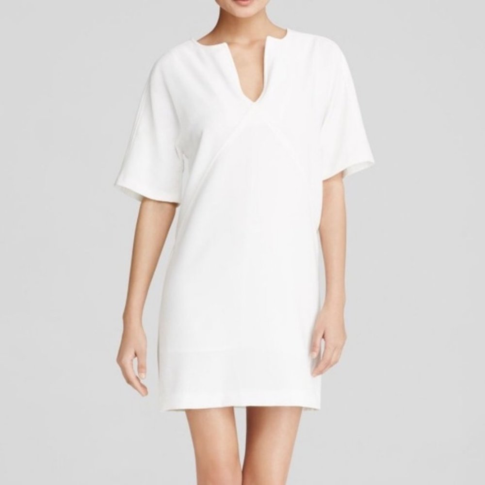 Trina Turk Oberlin Mini Dress - White Crepe